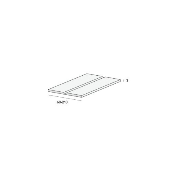 Winkelprofil 30x30x3mm Weiß (Folie) 600cm