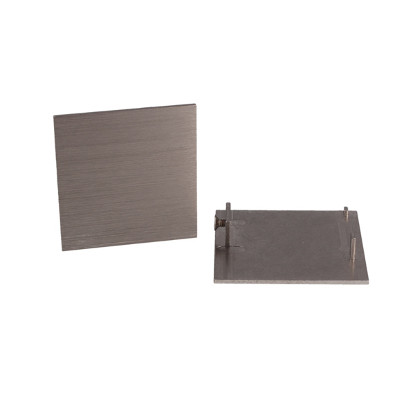 Endkappen-Set STS 406 für 18,5mm Distanzprofil grau 10,4x50x51mm