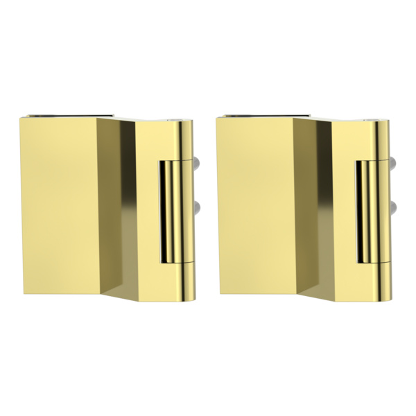 Bandpaar inkl. Rahmenteile PURISTO S/FRAME Office Holzzarge Messing-Optik