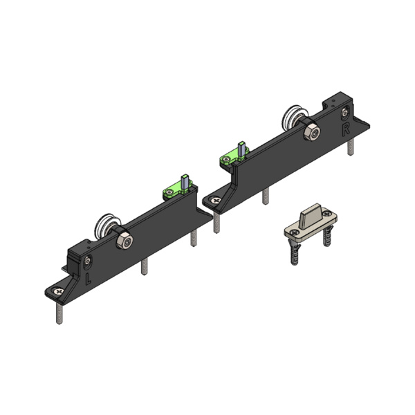 Laufwagen-Set PLANEO X60 Holztür max. 60kg