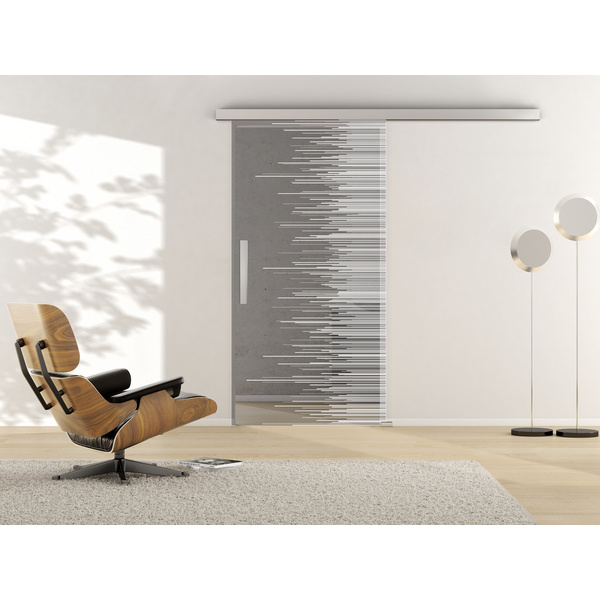 Glasschiebetür LINES 604