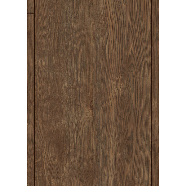 Klick-Designboden MDF Ruby Oak Brown Landhausdiele