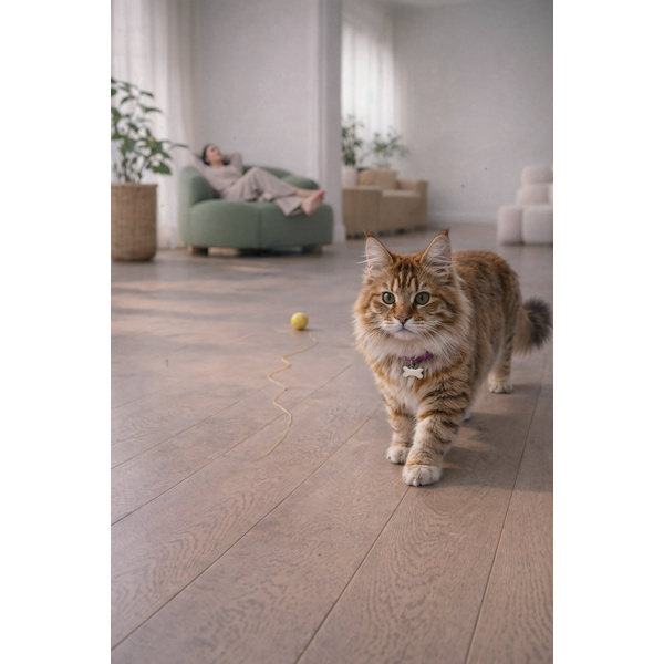 Klick-Designboden MDF Pettersson Oak Beige Landhausdiele