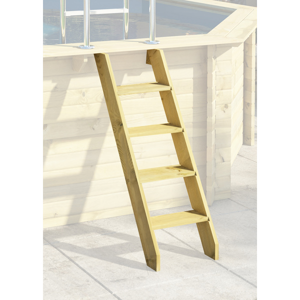 Pool Modell 2 X SET kesseldruckimp. mit Innenhülle blau, SonnenTerr. 4695x4695x1211mm