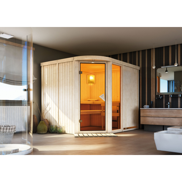 Systemsauna Lakura mit Rundbogen