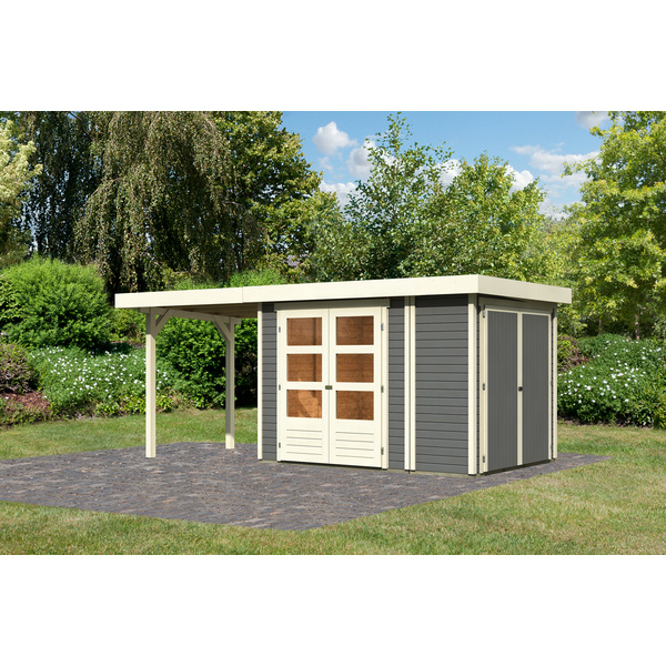 Retola 2+ Anbauschrank u. Anbaud. 2,40 m Breite terragrau