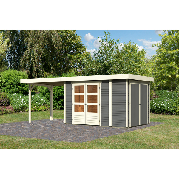 Retola 3+ Anbauschrank u. Anbaud. 2,80 m Breite terragrau
