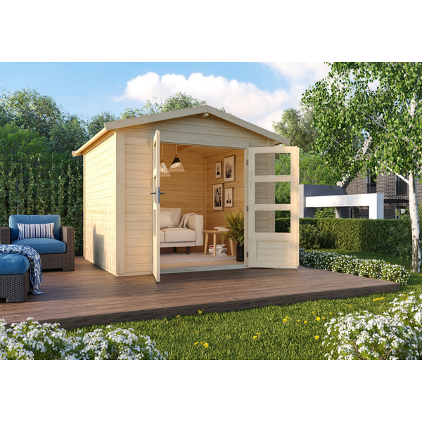 Gartenhaus "Talkau 4" naturb. 2440x2440x2300mm