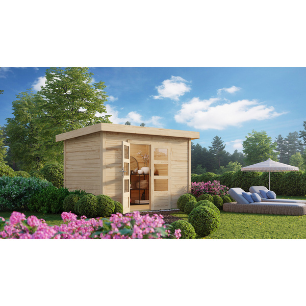 Gartenhaus "Kandern 2" naturb. 2030x2440x2220mm