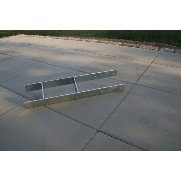 Pfostenträger 12 x 12 cm H-Form, 60 cm