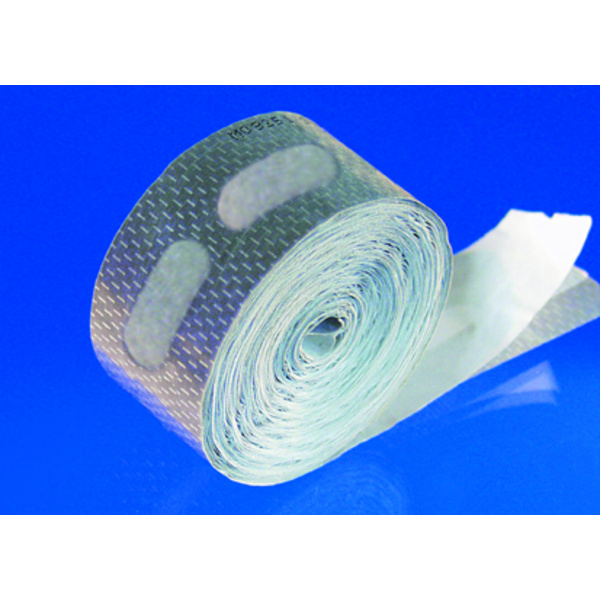 Kantenverschlussband selbstklebend, mit passender Membrane, silber, für Plattenstärke: 25mm
