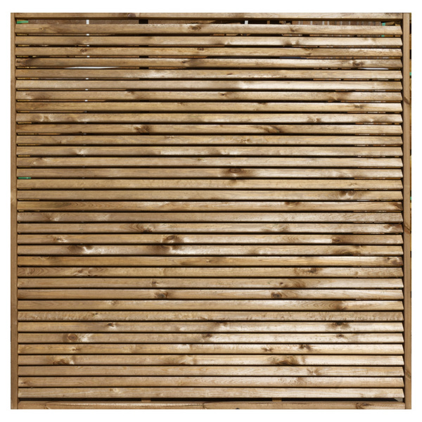 Sichtschutzzaun Fichte braun