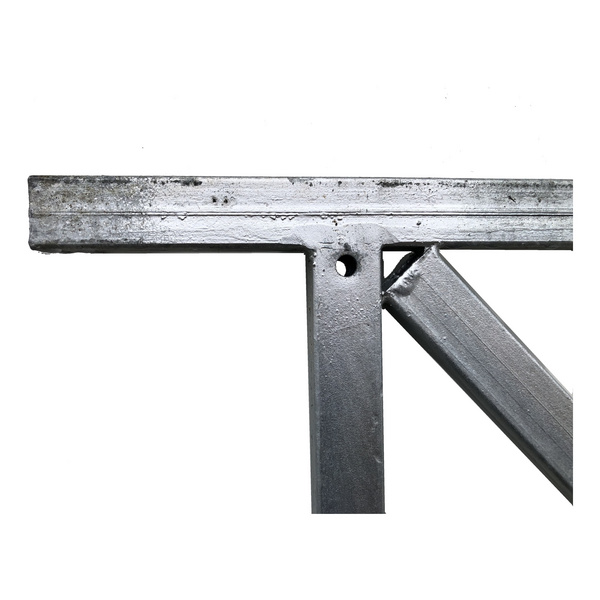 FLEXI Torrahmen 120x155cm für Torbreiten 105 - 120cm verzinkter Metallrahmen 20x30mm inkl 2 verstellbaren Kloben