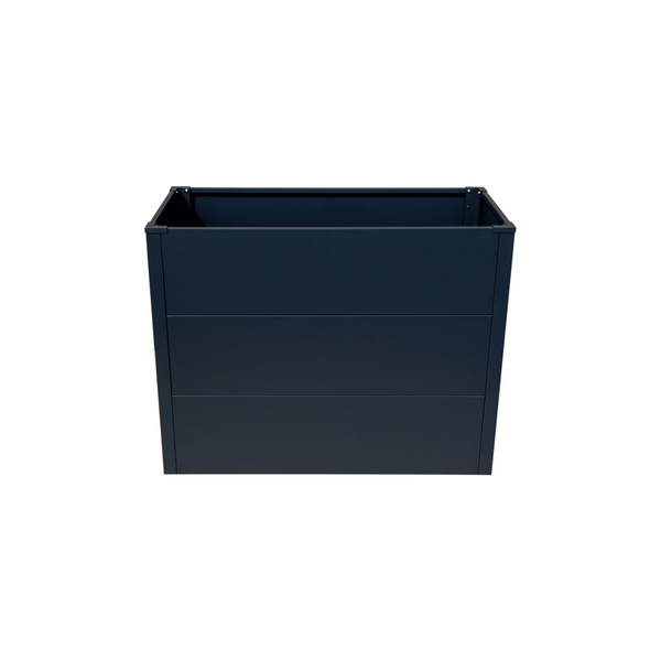 ELKE Metall-Hochbeet ANTHRAZIT 100x50x77cm Stahl verz. pulverbesch.