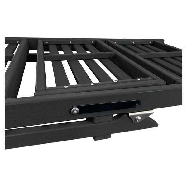 ESTRAGON Kräuterleiter 100x50x58cm klappbar aus HDPE Vollkunststoff anthrazit