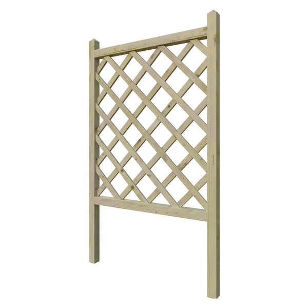 JAN Rankgitter gerade B 80xH 135cm kdi-grün KH 45/45mm Leisten 12/30mm