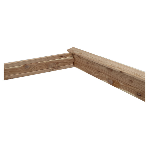 TILDA Sandkasten 6-Eck Ø 150cm unbehandelt Brettware 20mm