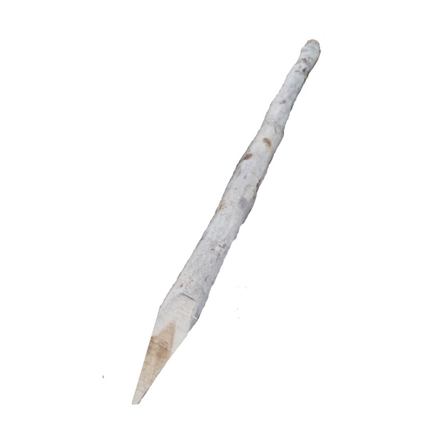 ROBINIE-Pfähle mit Spitze wie gewachsen naturbela D 9 (8-10)x175cm geschält D 9 (8-10)x175cm geschält