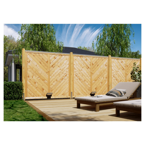 Sichtschutzzaun Kiefer pinie "SUNLINE"