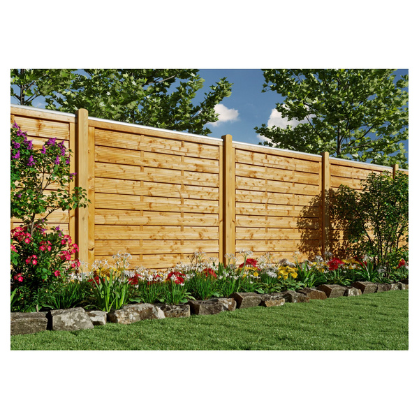 Sichtschutzzaun Fichte pinie "SUNLINE"