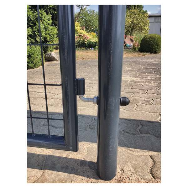 Tor Einstabmatte Metall anthrazit "STRONG"