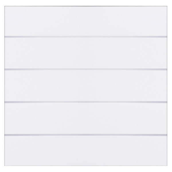 Sichtschutzzaun HPL Weiß "FARÖ"