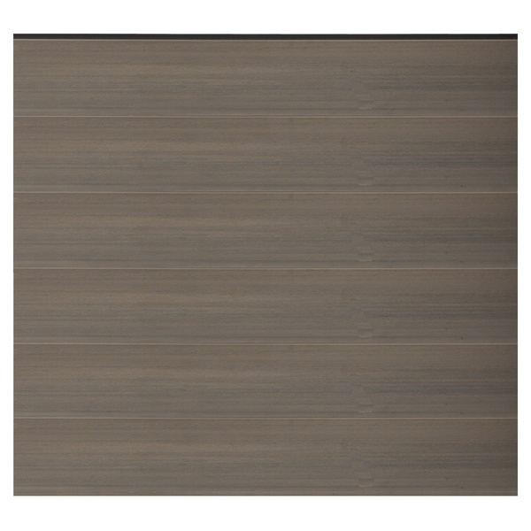 Sichtschutzzaun WPC grau "ELZE"