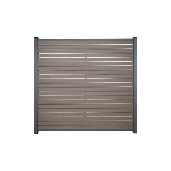 Sichtschutzzaun BPC braun "HANÖ"