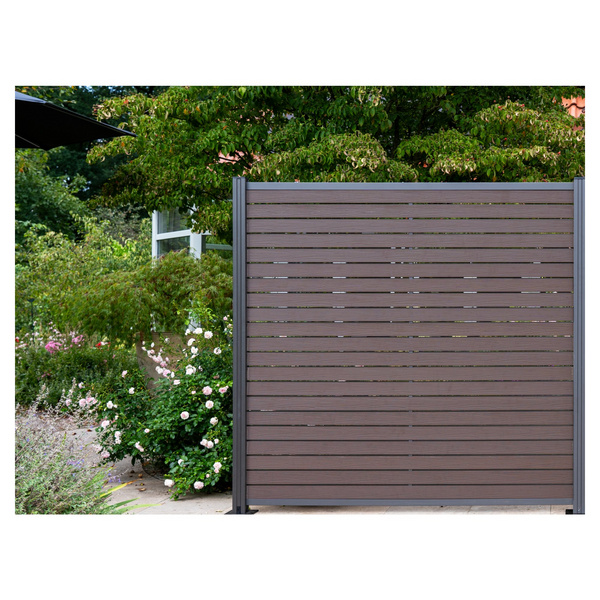 Sichtschutzzaun BPC braun "HANÖ"