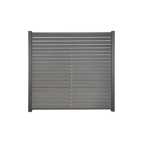 Sichtschutzzaun BPC grau "HANÖ"