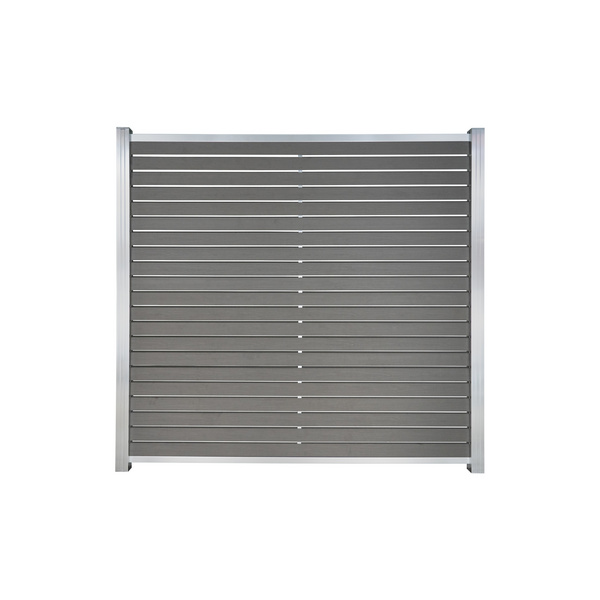 Sichtschutzzaun BPC grau "HANÖ"