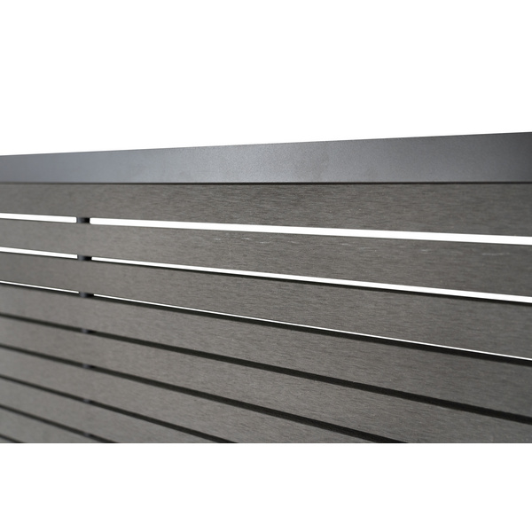 Sichtschutzzaun BPC schiefergrau/anthrazit "HÖRVIG"