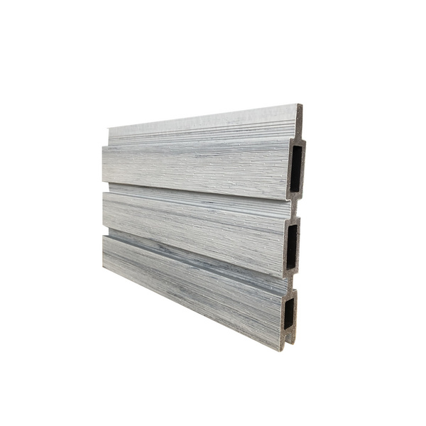 Sichtschutzzaun WPC grau "WAREN"