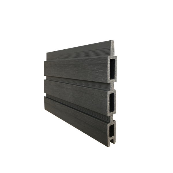 Sichtschutzzaun WPC anthrazit "WAREN"