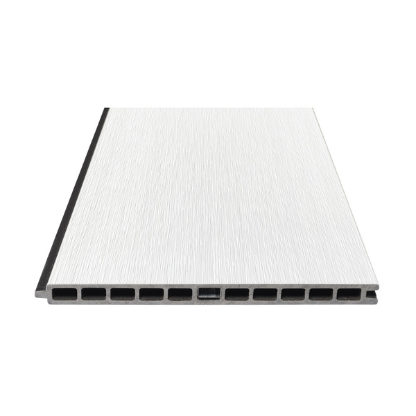 ELZE-Serie WPC-Steckzaunsystem Zaunlamelle BREIT 20x280x1790mm weiß co-extrudiert