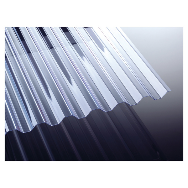 Novaklar Spundwand 1,2mm 1092x3000mm glasklar