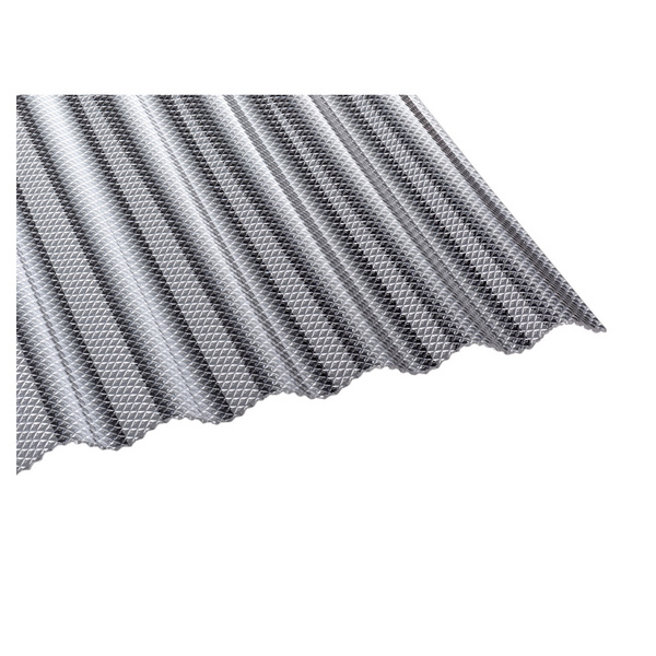 TEJEMACRO PC WABE 2,8mm 1045x4500mm klar Runde Welle S76/18