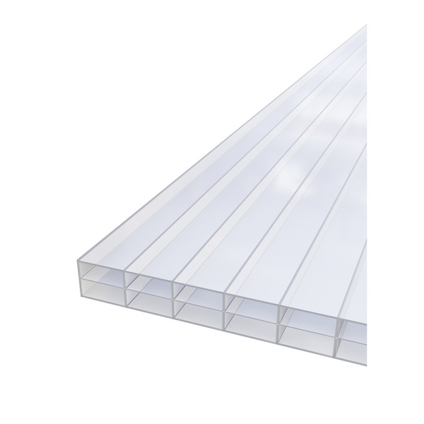 Polyclear-Polycarbonat S3P 1200x3500mm weiß-OPAL 16mm