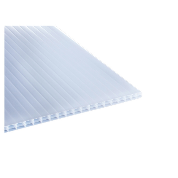 Polyclear-Polycarbonat S3P 1200x6000mm weiß-OPAL 16mm