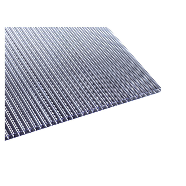 Gewächshausplatte 10mm 700x1250mm SDP glasklar Polycarbonat