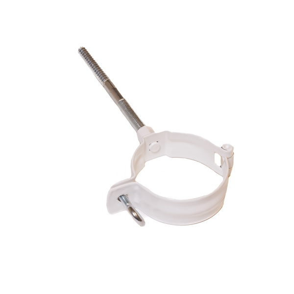 TJ90 Alu-Rohrschelle weiß RAL 9016