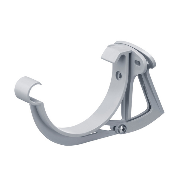 INEFA Stirnbrett-Rinnenhalter NW100 GRAU justierbar 9-30°