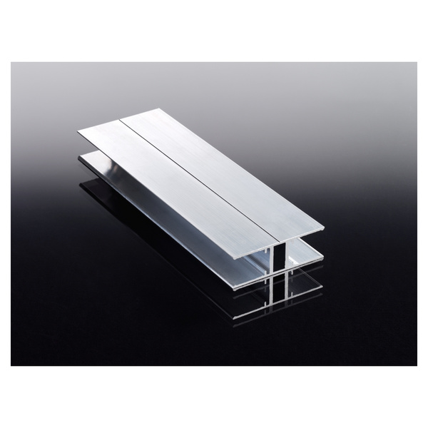 NOVAKLICK H-Profil 2000mm Alu preßblank 16mm