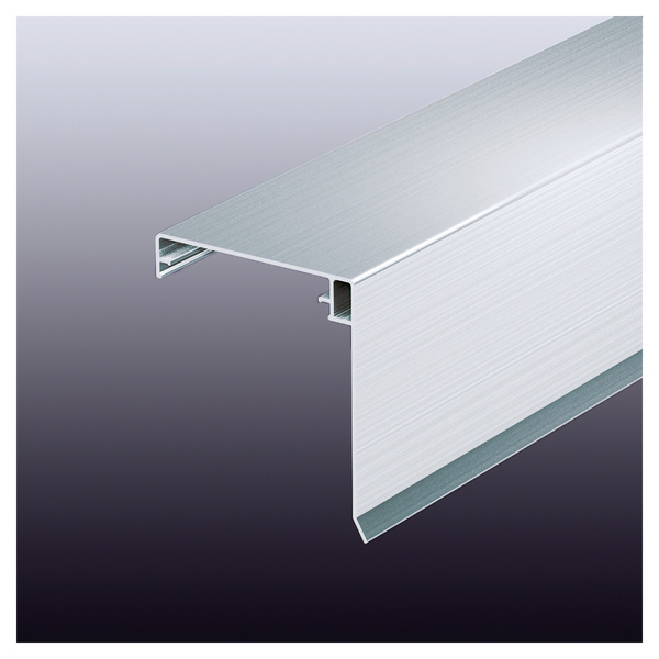 Wetterschenkel-Klemmdeckel preßblank 7000mm