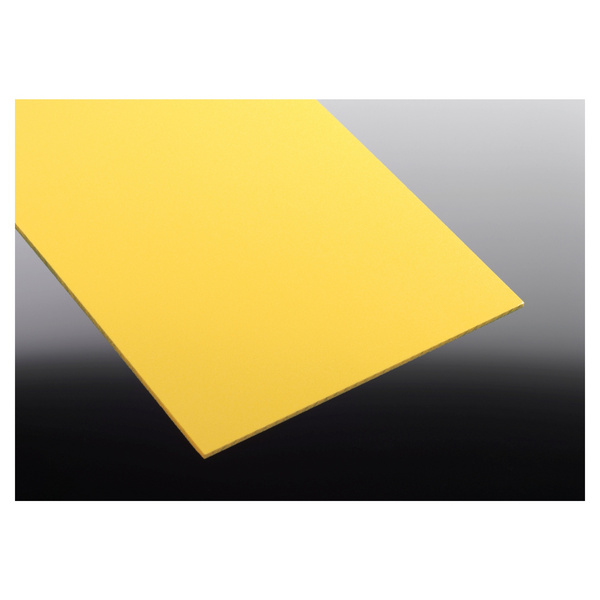 TEJETEX COLOR 3mm gelb 500x500mm PVC-Hartschaumplatten