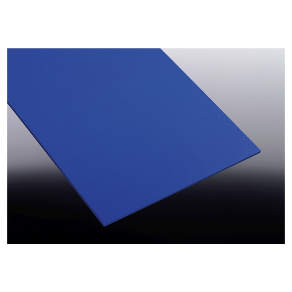TEJETEX COLOR 3mm blau 500x500mm PVC-Hartschaumplatten
