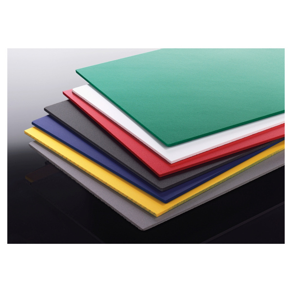 TEJETEX COLOR 3mm grau 500x500mm PVC-Hartschaumplatten