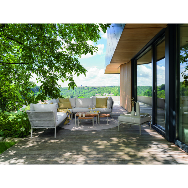 Decke 200x156cm 100% Polyacryl gelb/Rückseite 100% Polyester hellgrau