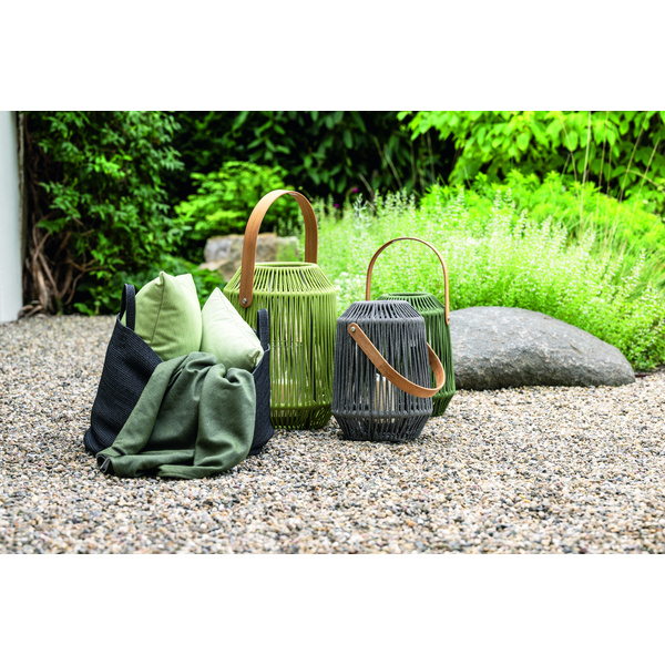 Dekokissen ca. 45x45cm 100% Polyacryl Dessin farngrün