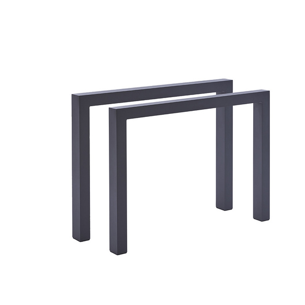 Palermo Beine Aluminium-Dunkelgrau